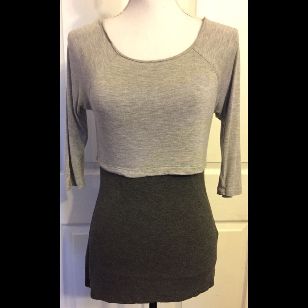 VENUS Knit Layered Top Blouse